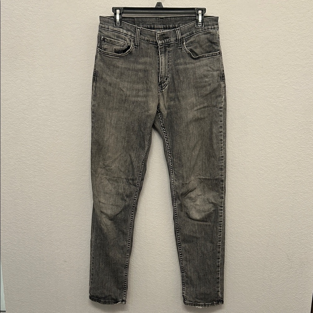 Men's Straight Fit Jeans in Gray